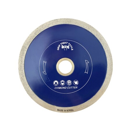 Grip Tight Tools 7 in. Premium Continuous Rim Tile Cutting Diamond Blade B1503